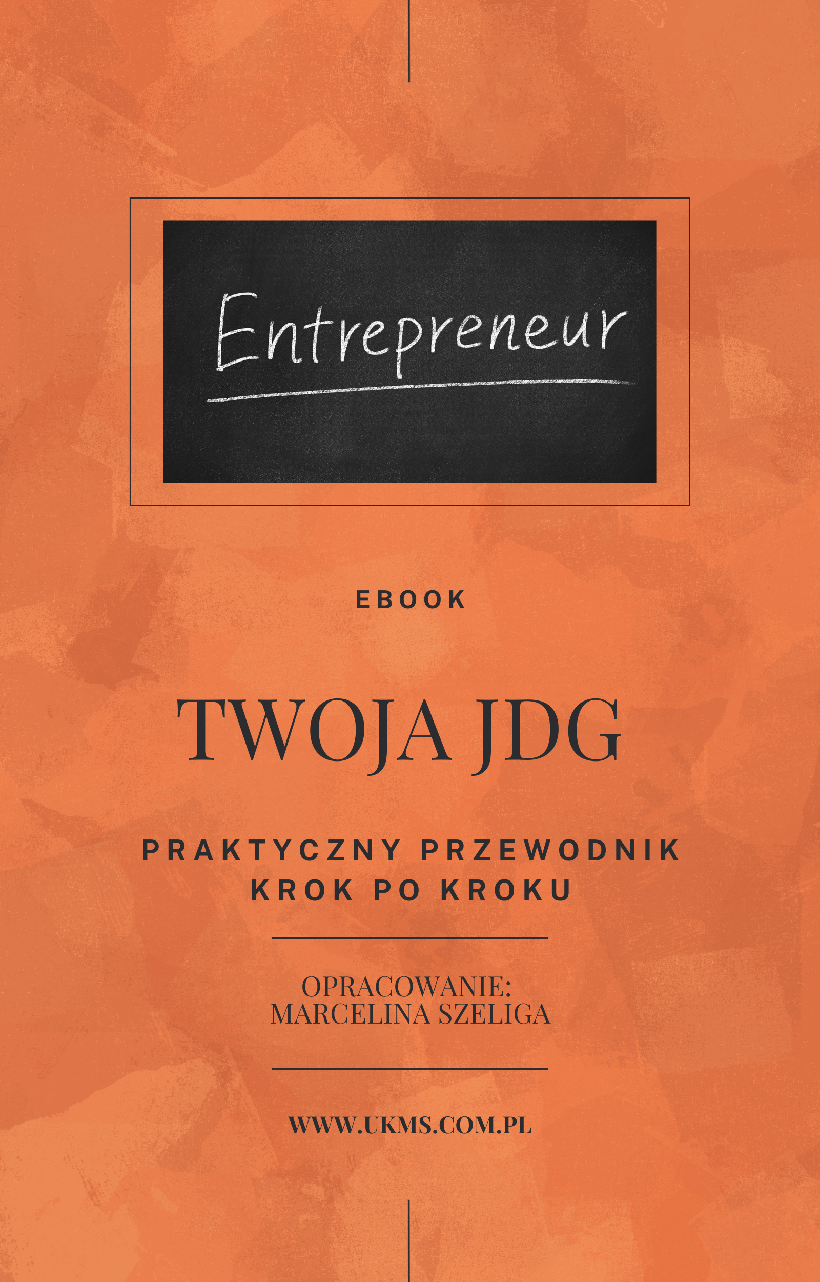 Okładka eBooka Twoja JDG